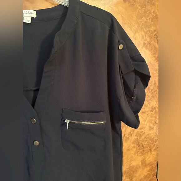 Lily white black blouse - Picture 4 of 7